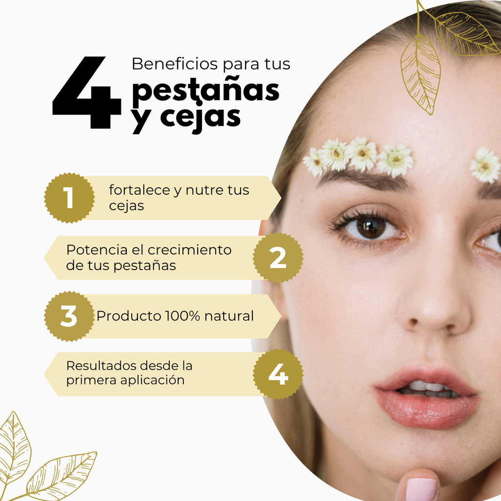 SERUM UP Alargamiento de Pestañas y Cejas