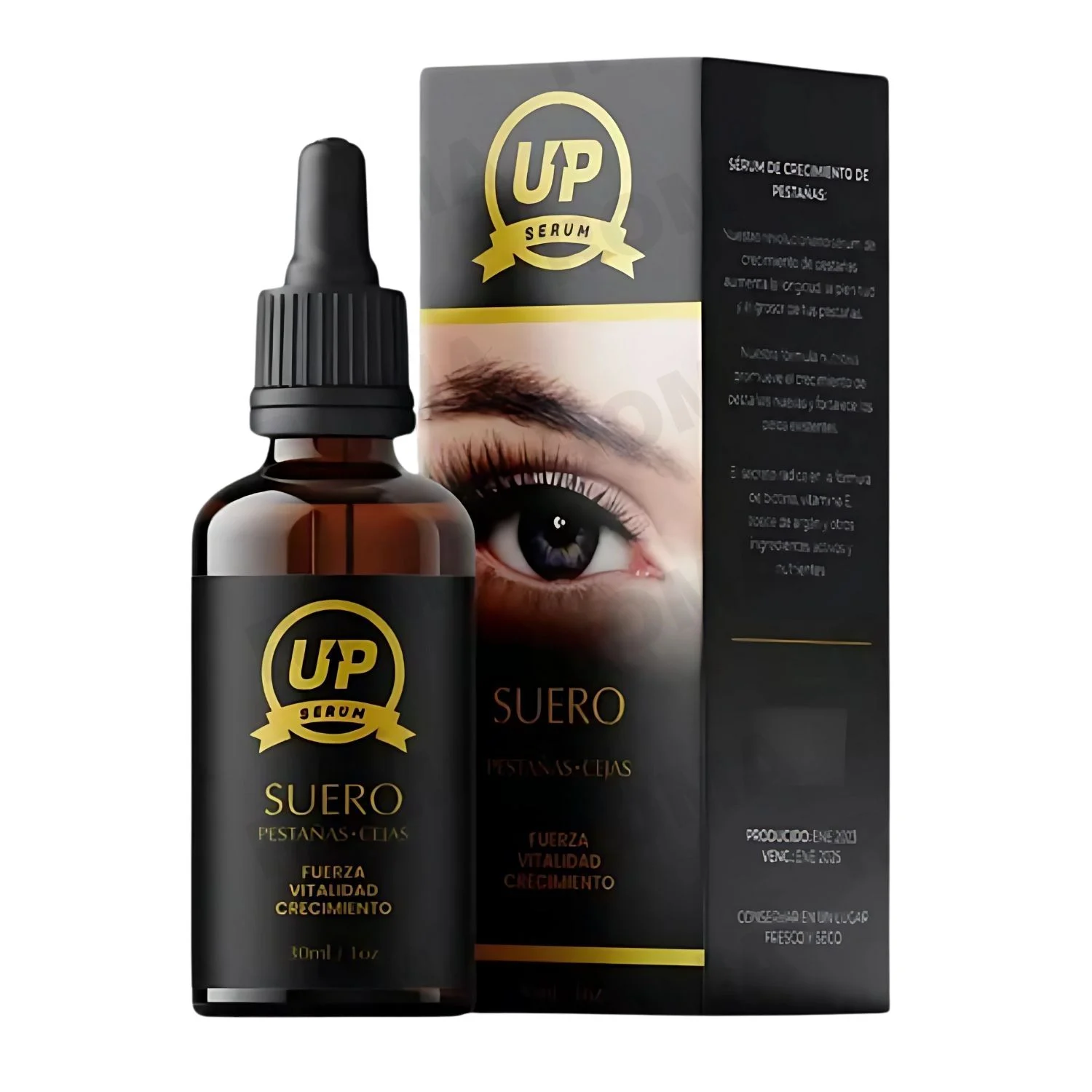 SERUM UP Alargamiento de Pestañas y Cejas