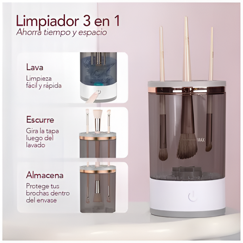 LIMPIADOR DE BROCHAS ELECTRICO